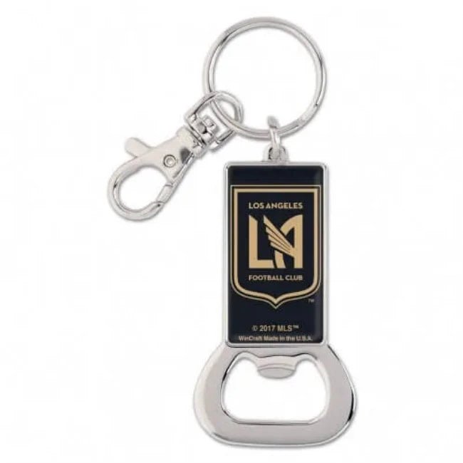 LAFC Bottle Opener Key Ring (Front)