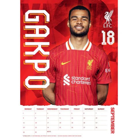 Liverpool 2025 Official Calendar (Page 2)