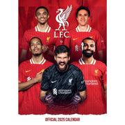 Liverpool 2025 Official Calendar (Front)