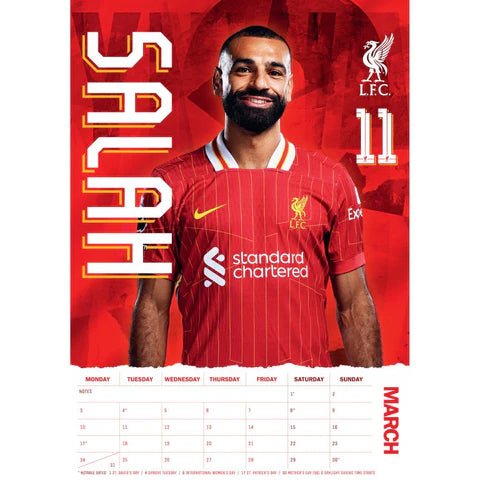 Liverpool 2025 Official Calendar (Page 1)