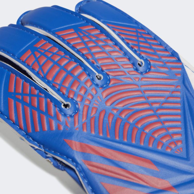 adidas Predator Youth Training Goalkeeper Gloves - Hi Res Blue-Turbo