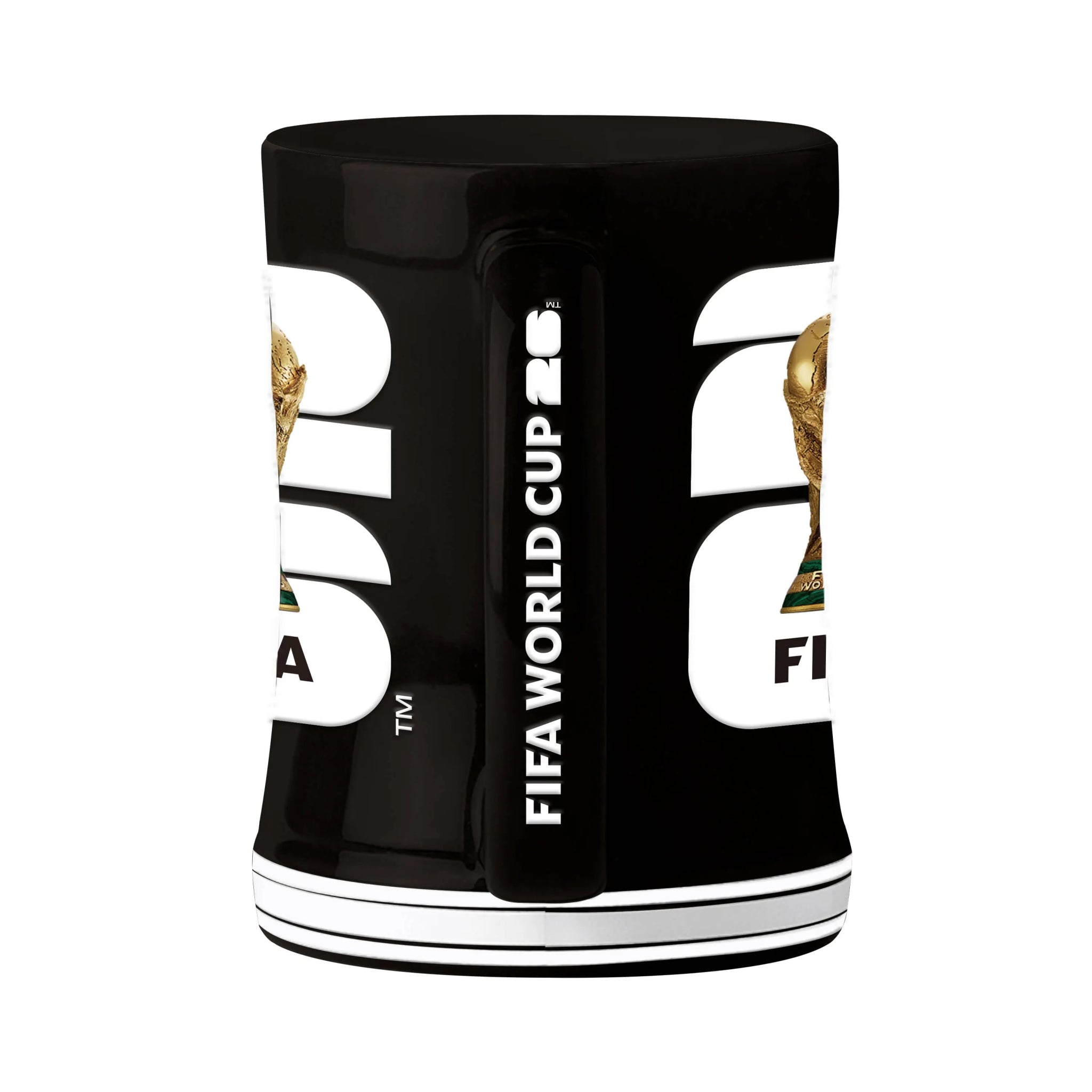 Logo Brands 2026 FIFA World Cup 14oz Black Relief Mug (Side)
