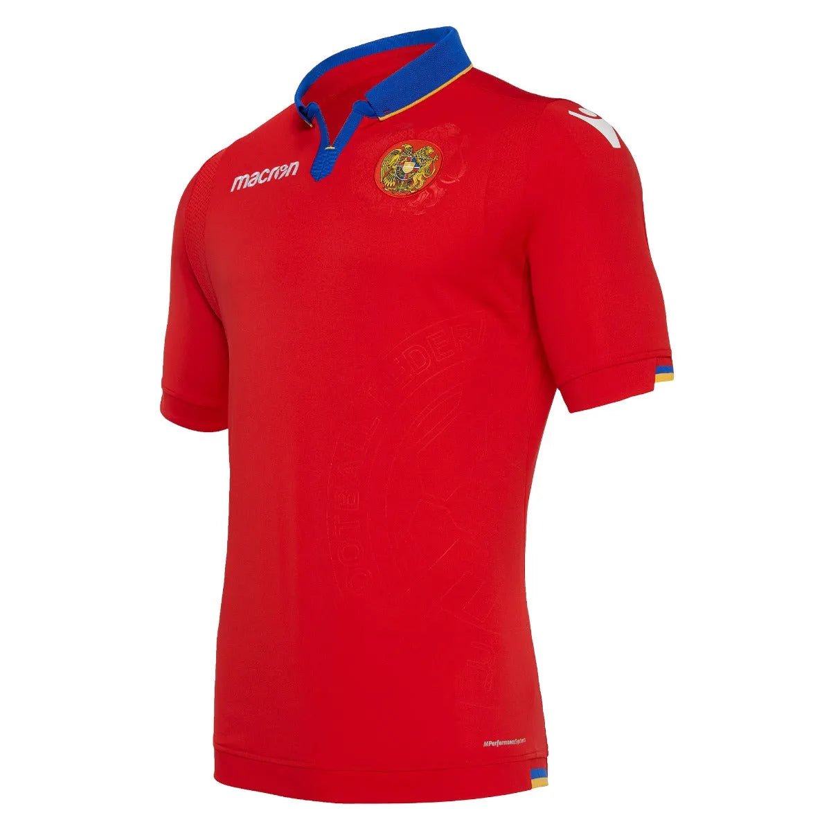 Macron 2020-21 Armenia Home Jersey - Red