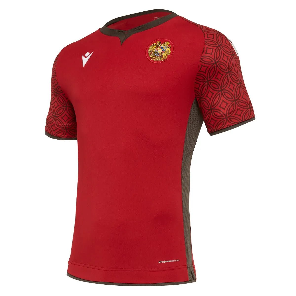 Macron 2021-2022 Armenia Home Jersey - Red