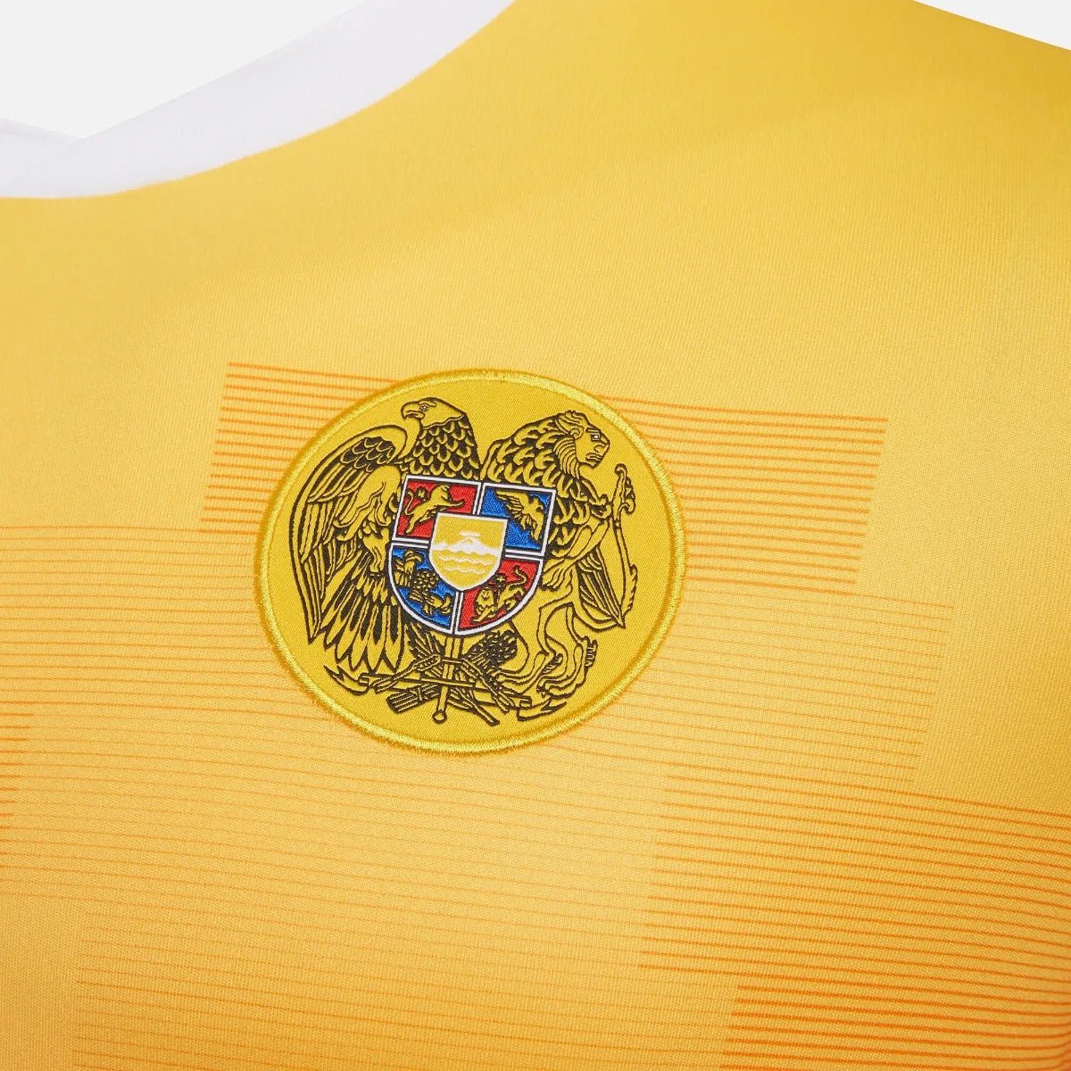 Macron 2021-22 Armenia Away Jersey - Orange-White (Detail 1)
