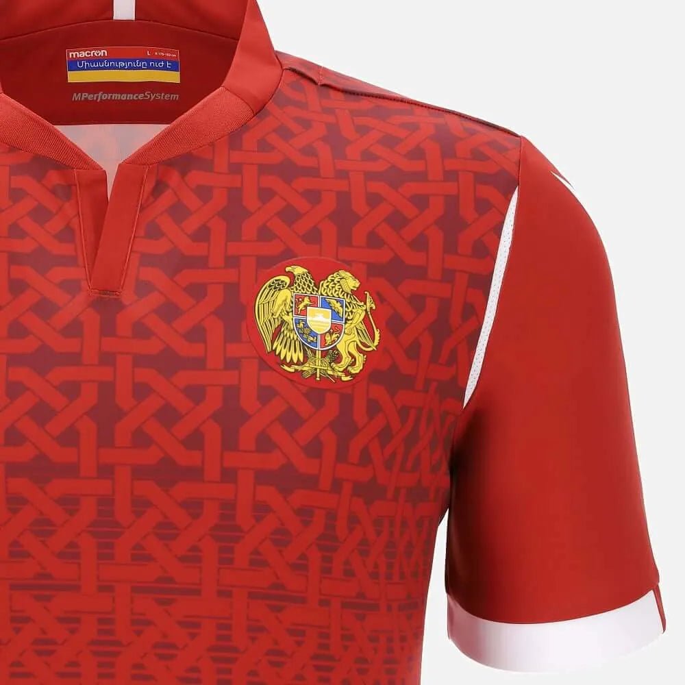 Macron 2022-24 Armenia Men's Authentic Home Jersey