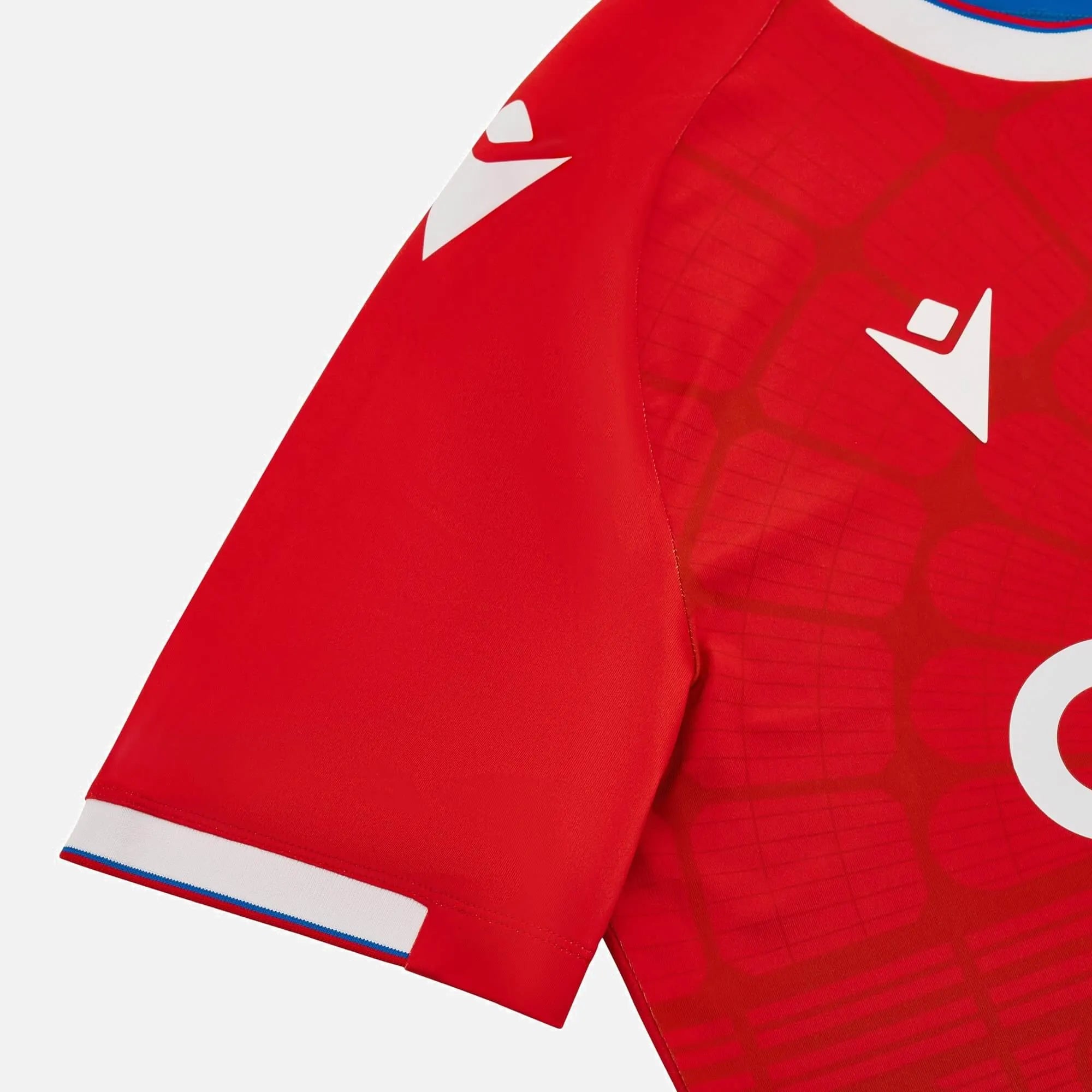 Macron 2023-24 Crystal Palace Men's Authentic Home Jersey (Detail 3)