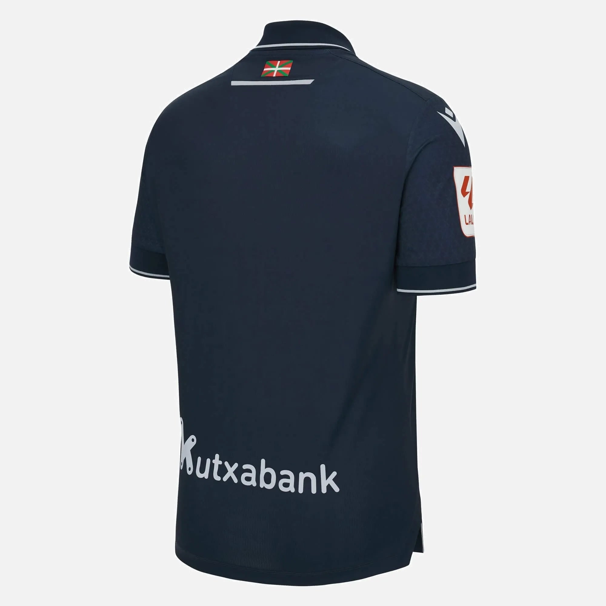 Macron 2023-24 Real Sociedad Men's Authentic Away Jersey (Lateral - Back)