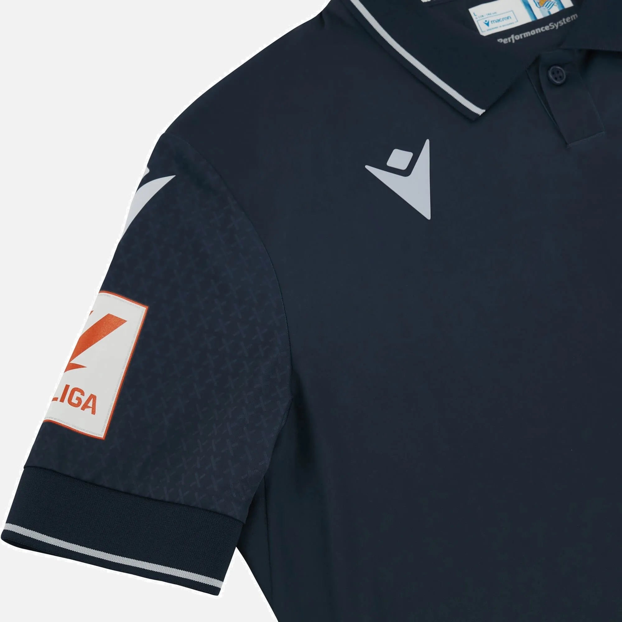 Macron 2023-24 Real Sociedad Men's Authentic Away Jersey (Detail 3)