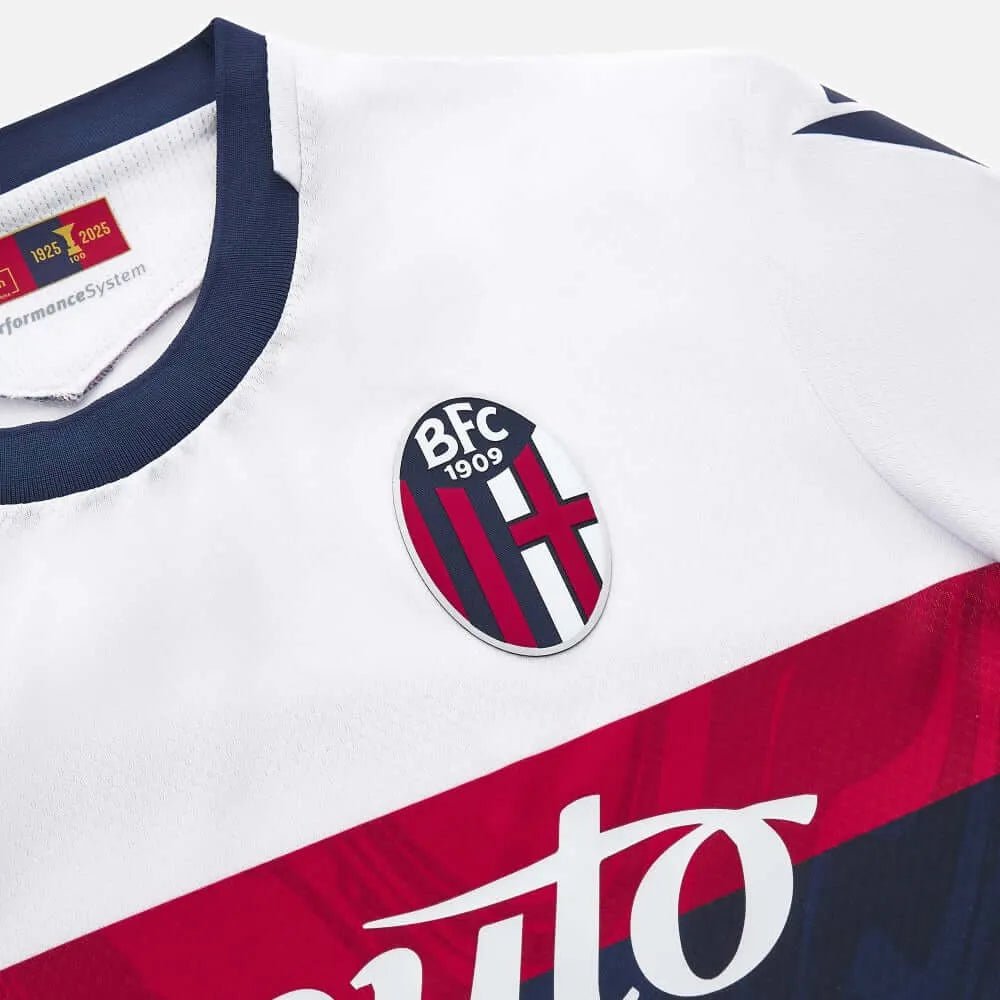Macron 2024-25 Bologna Men's Authentic Away Jersey (Detail 3)