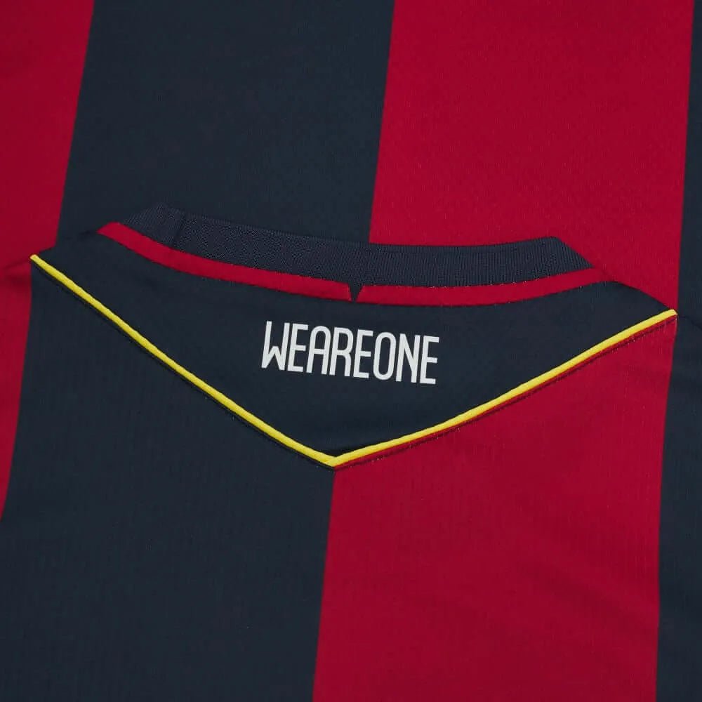Macron 2024-25 Bologna Men's Authentic Home Jersey (Detail 2)