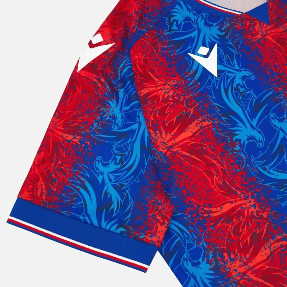 Macron 2024-25 Crystal Palace Authentic Home Jersey (Detail 3)