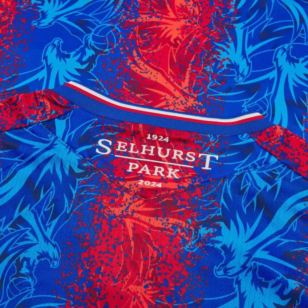 Macron 2024-25 Crystal Palace Authentic Home Jersey (Detail 1)