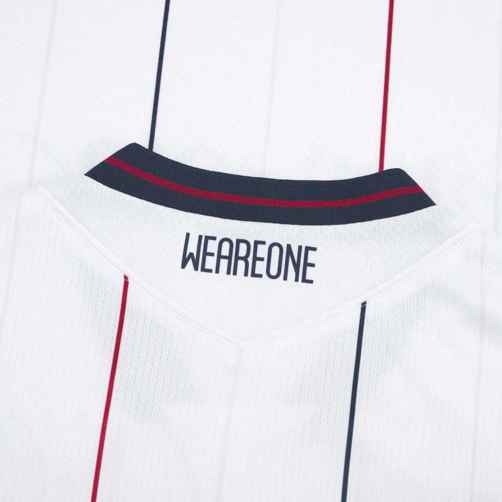Macron 2025-26 Bologna Men's Authentic Away Soccer Jersey (Detail 2)