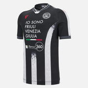Macron 2025-26 Udinese Men's Authentic Home Soccer Jersey (Front)