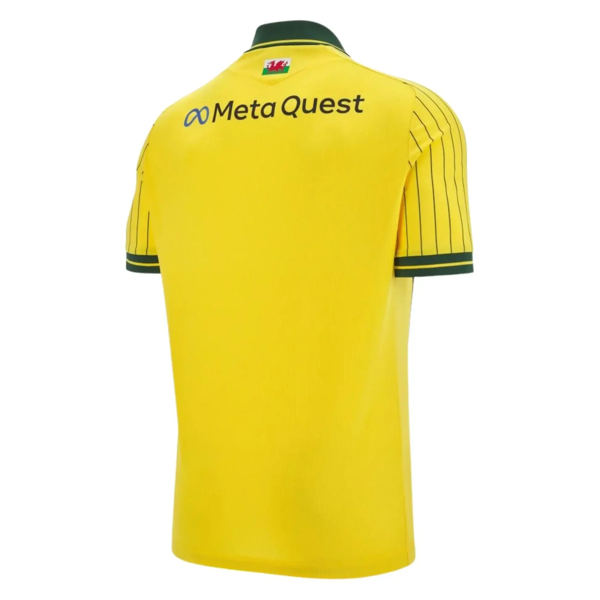 Macron 2025-26 Wrexham Men's Stadium Away Soccer Jersey (Lateral - Back)