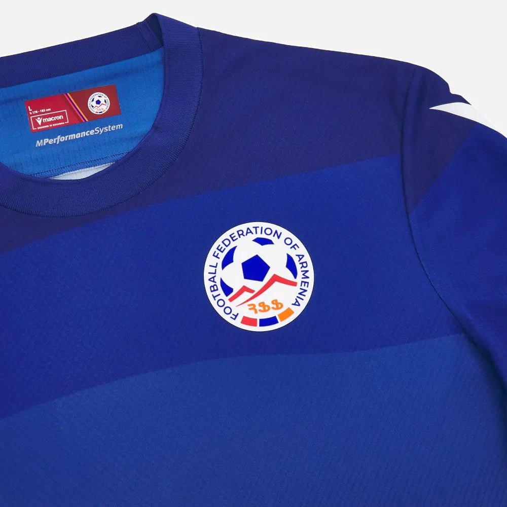 Macron 2025 Armenia Men's Authentic Third Soccer Jersey (Detail 2)