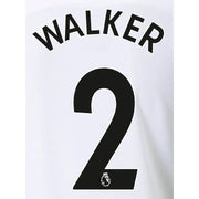 Manchester City 2021/22 Away Walker #2 Jersey Name Set-Black