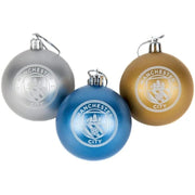 Manchester City Ornament Set (3 Pc) (Main)