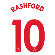 Manchester United 2020/21 Third Rashford #10 Jersey Name Set