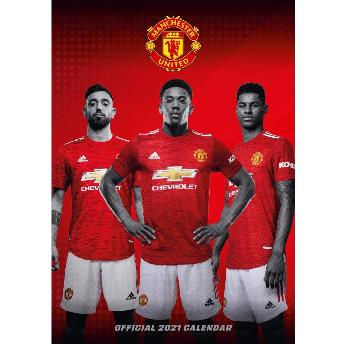 Manchester United 2021 Official Calendar