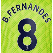 Manchester United 2022/23 Third B. Fernandes #8 Jersey Name Set Navy