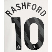 Manchester United 2023-Third Rashford #10 Jersey Name Set-Black