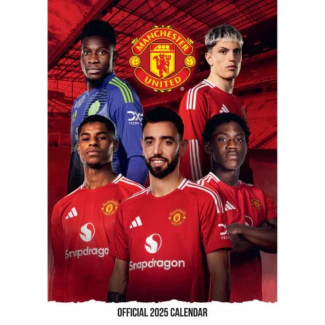 Manchester United 2025 Official Calendar (Front)