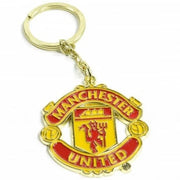 Manchester United Crest Logo Keychain