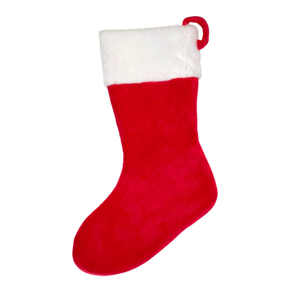 Manchester United Fluffy Team Crest Stocking (Back)