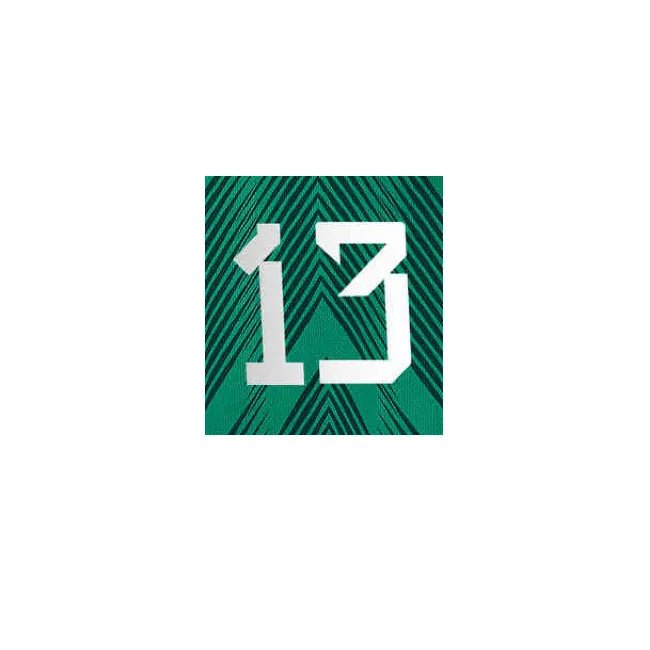Mexico 2022-23 Home G. Ochoa #13 Jersey Name Set