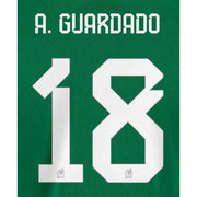 Mexico 2022/23 Home A. Guardado #18 Jersey Name Set