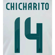 Mexico 2024/25 Away Chicharito #14 Jersey Name Set