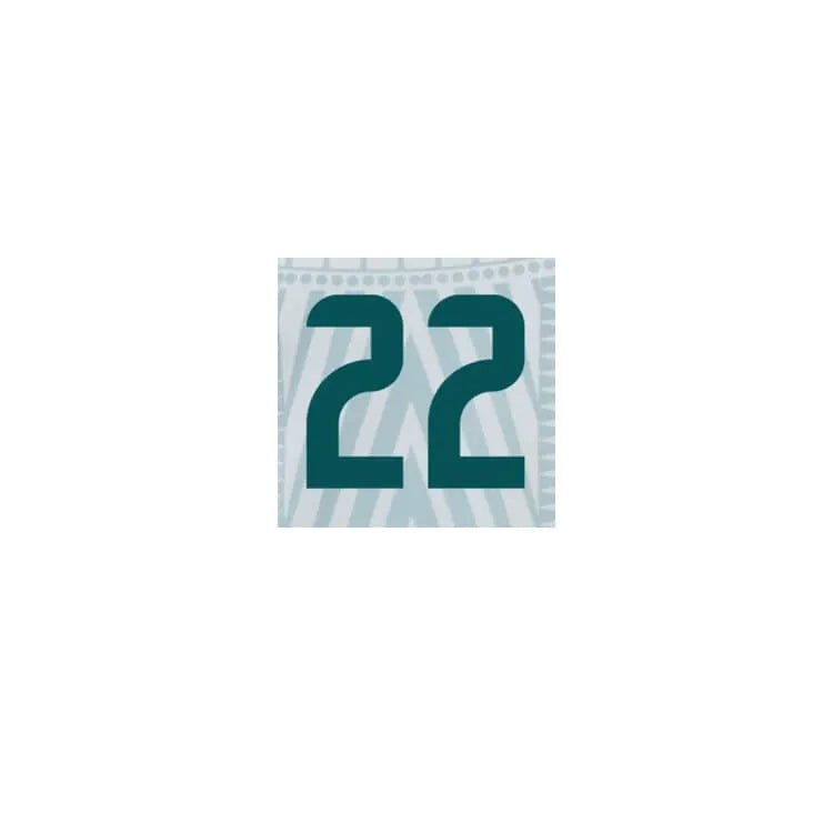 Mexico 2024 25 Away H. Lozano #22 Jersey Name Set (Front)