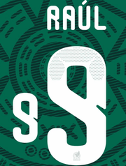 Mexico 2026- Home RAUL #9 Official Name Set