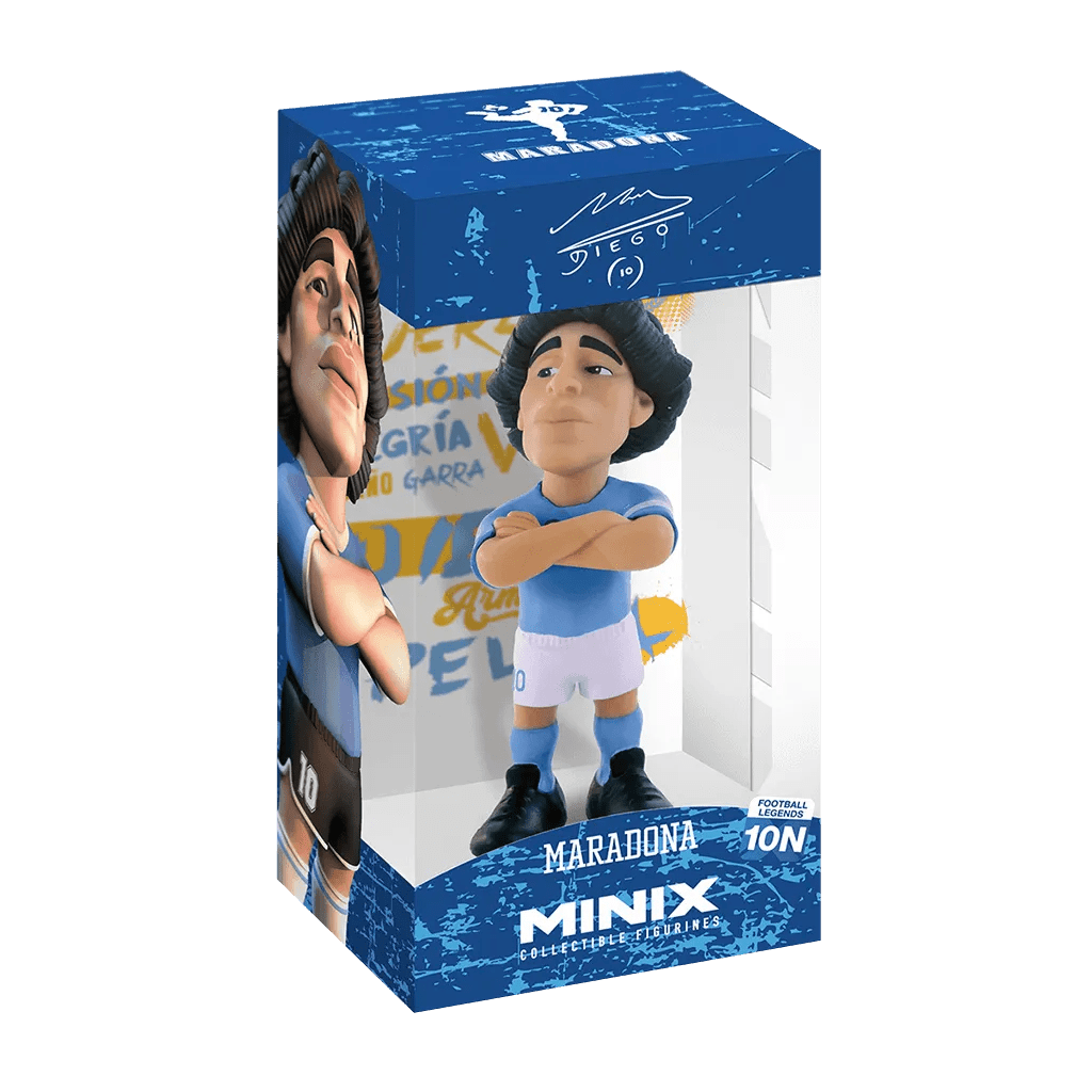 Minix 12 cm Maradona Napoli (Box)
