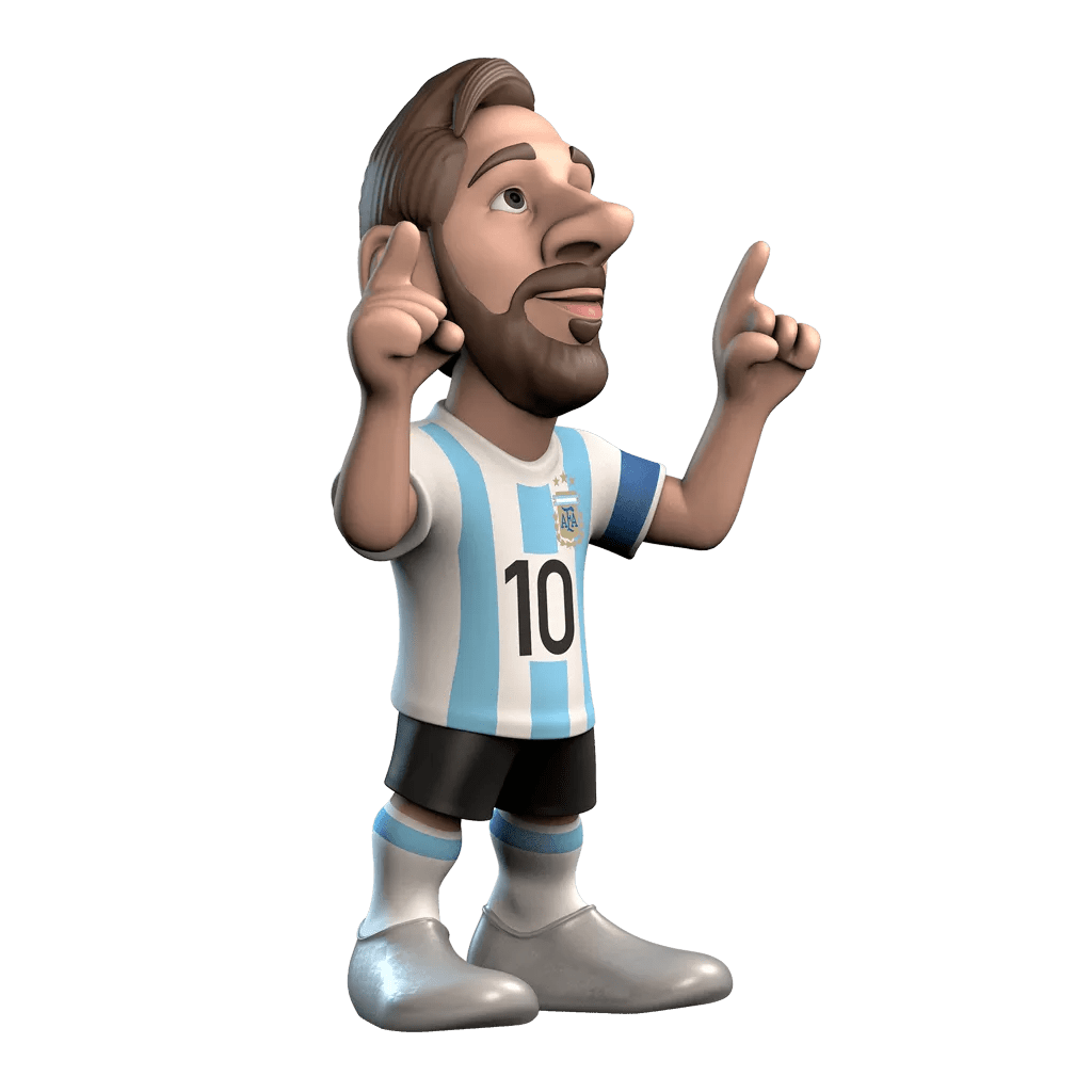 Minix 12 cm Messi Argentina (Front)