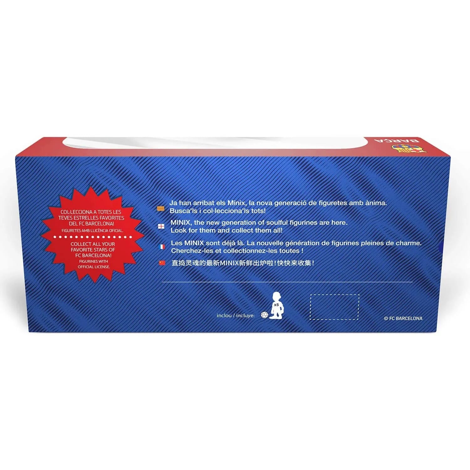 Minix Barcelona 5 Pack