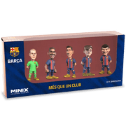 Minix Barcelona 7 cm 5-Pack - Araujo, Ter Stegen, Lewandowski, Gavi, Pedri (Set)