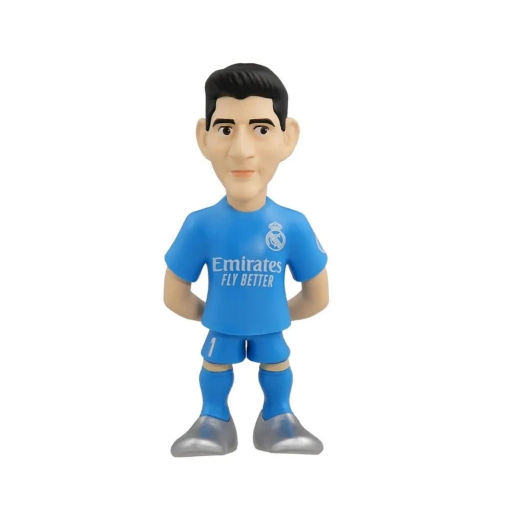 Minix Real Madrid 7 CM 5-Pack - Courtuois, Vinicius, Bellingham, Carvajal, Mbappe (Courtois)