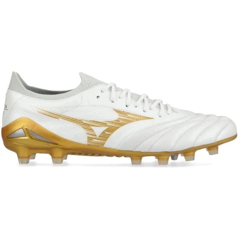 Mizuno Morelia Neo IV Beta Elite Firm Ground Soccer Cleats -Bright Gold Pack (SP26) (Side 2)