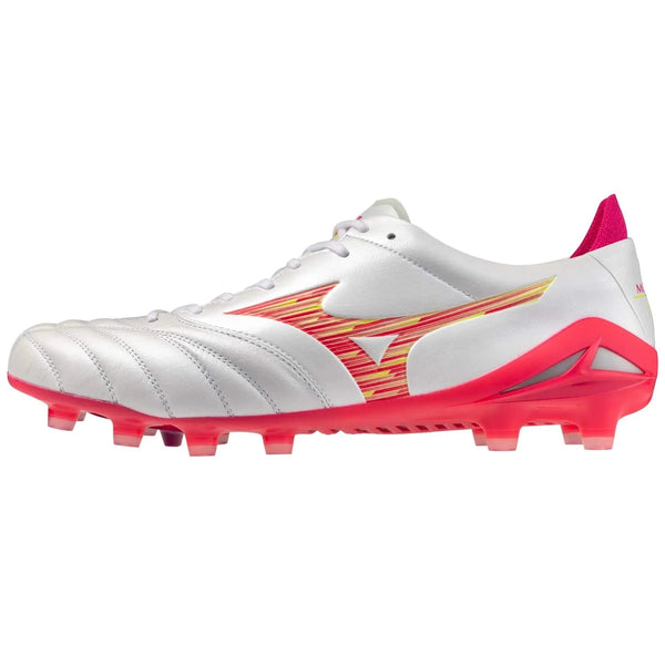 Mizuno Morelia Neo IV Elite Firm Ground Soccer Cleats - Blazing