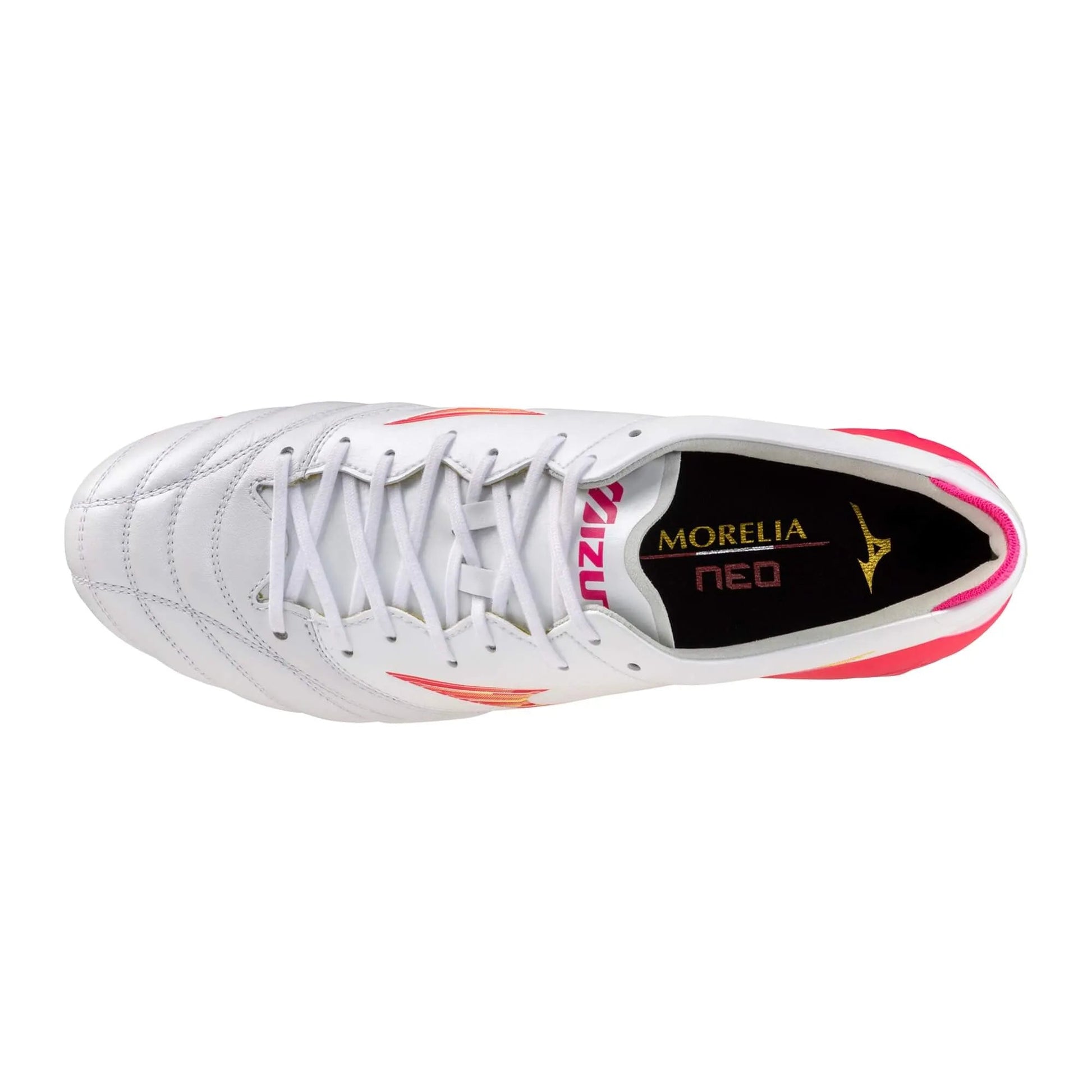 Mizuno Morelia Neo IV Elite Firm Ground Soccer Cleats - Blazing