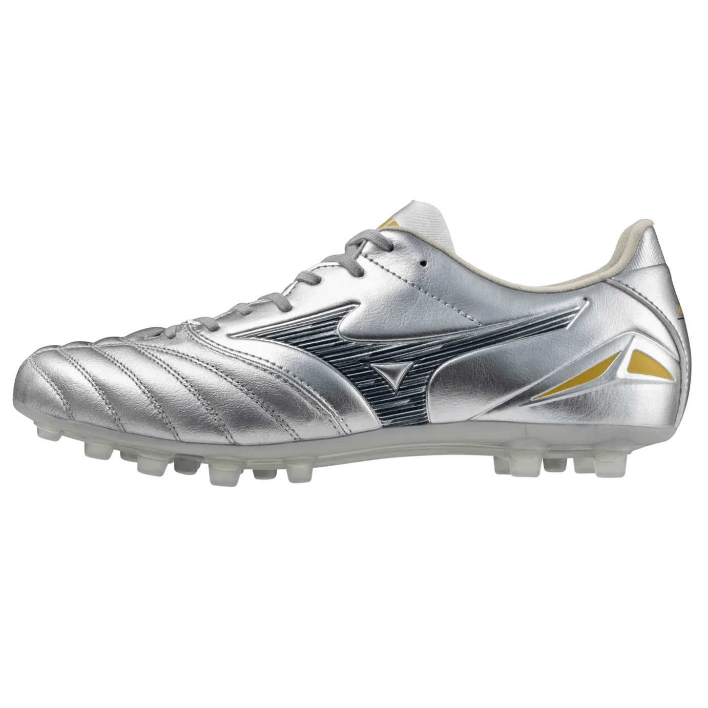 Mizuno Morelia Neo IV Pro Artificial Grass Soccer Cleats (Side 1)