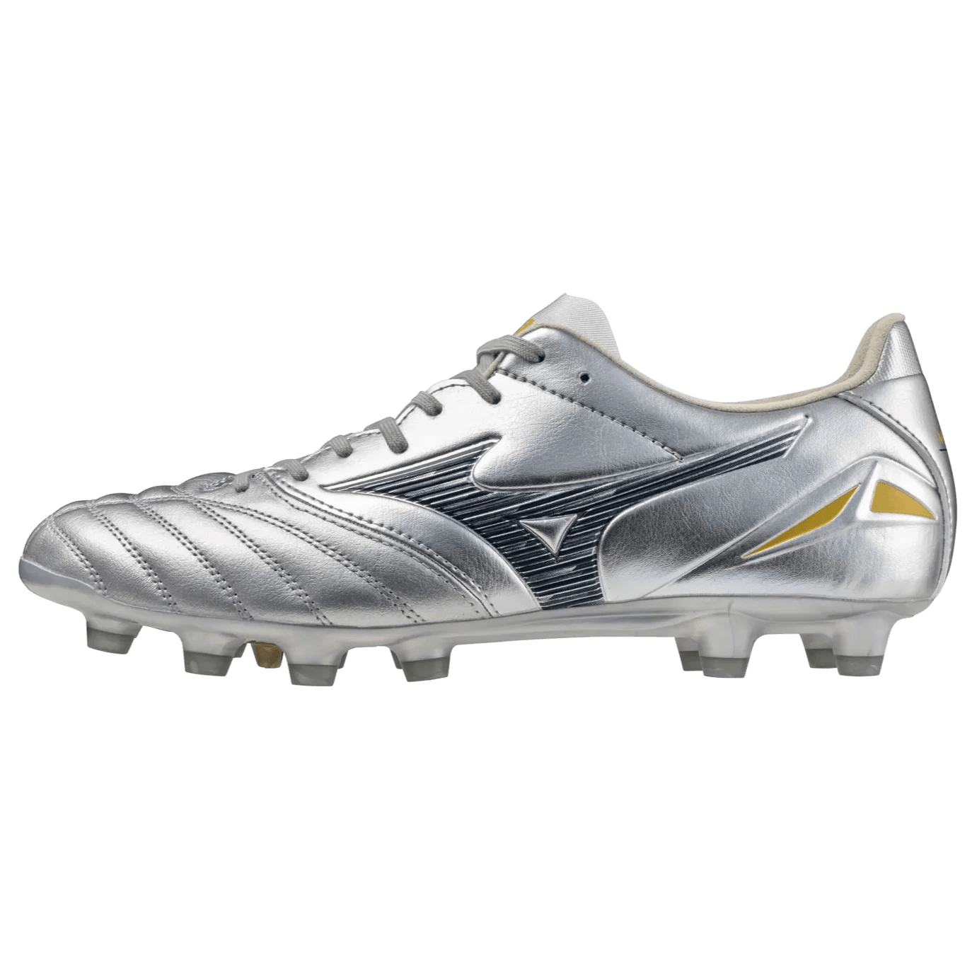 Mizuno Morelia Neo IV Pro Firm Ground Soccer Cleats (Side 1)