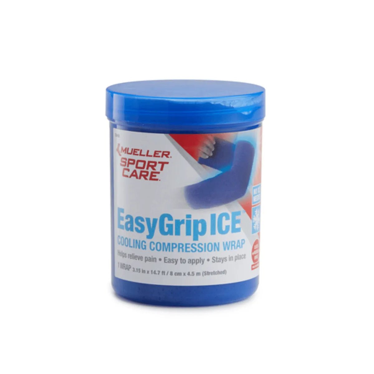 Mueller EasyGrip Ice Cooling Compression Wrap (Front)