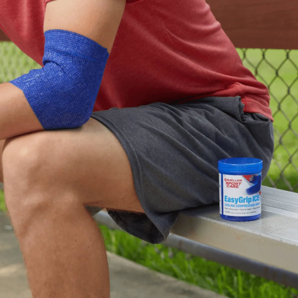 Mueller EasyGrip Ice Cooling Compression Wrap (Model 5)