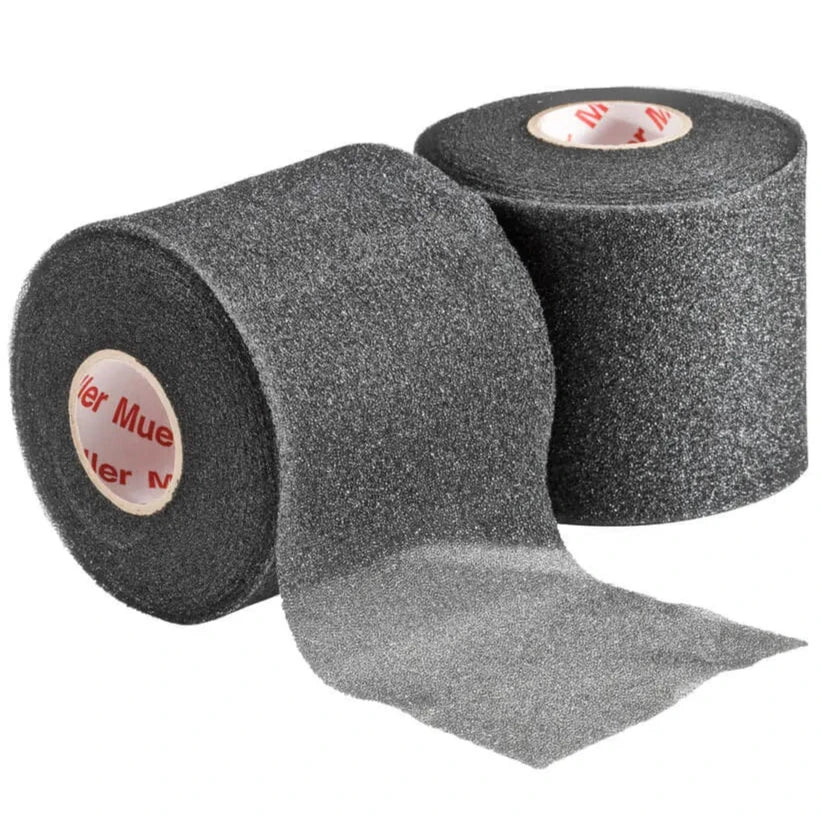 Mueller MWrap PreWrap 2 Roll Pack (2.75 in. x 21.4 yd each) Black (Front)