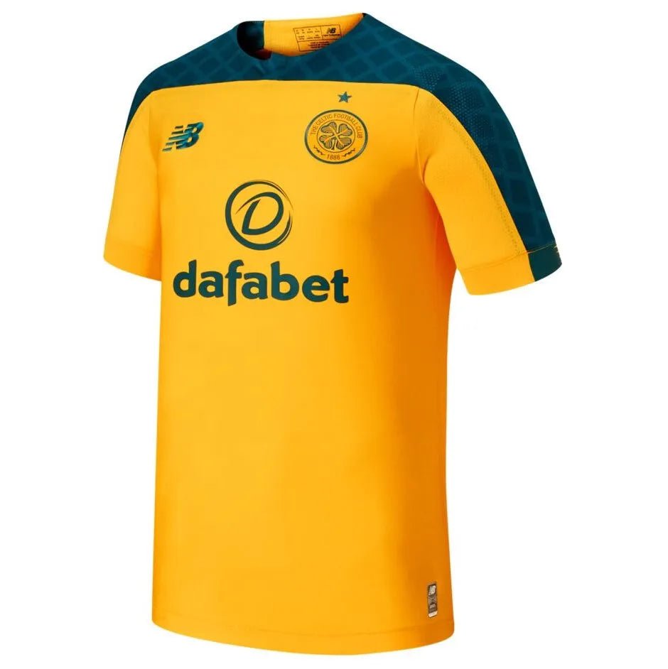 New Balance 2019-20 Celtic Away Jersey - Yellow-Green