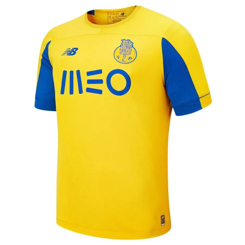 New Balance 2019-20 FC Porto Away Jersey - Yellow-Blue